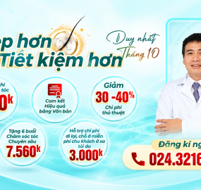 Đặt hẹn Online giảm ngay 40% chi phí, ưu tiên khám ngay cùng chuyên gia 10 năm kinh nghiệm